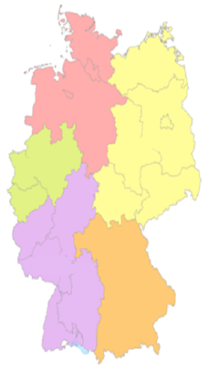 German regions Screenshot 3