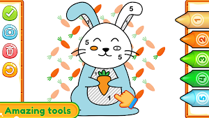 Coloring by numbers for kids Screenshot 3