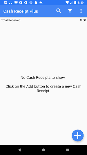 Cash Receipt Plus Screenshot 0