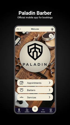 Paladin Barber Screenshot 0