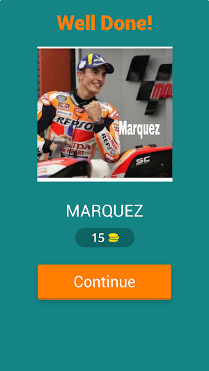 moto GP racer name Screenshot 1