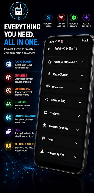 TalkieBLE - BLE Walkie Talkie Screenshot 3