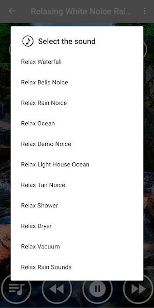 Rain & Thunder with Ocean Waves Sounds Screenshot 1