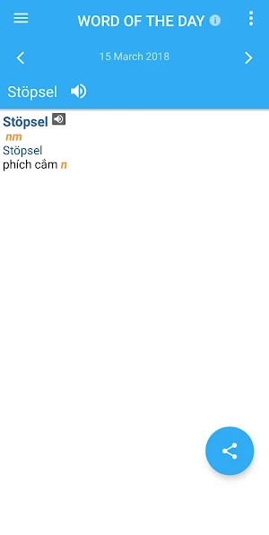 Vietnamese-German Dictionary Screenshot 1
