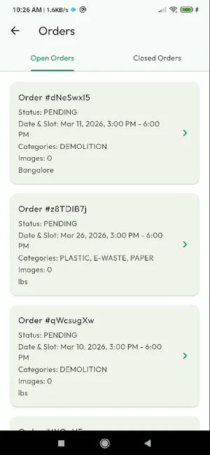 WasteCycle Screenshot 2