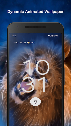 Neon Animals Live Wallpaper Screenshot 1