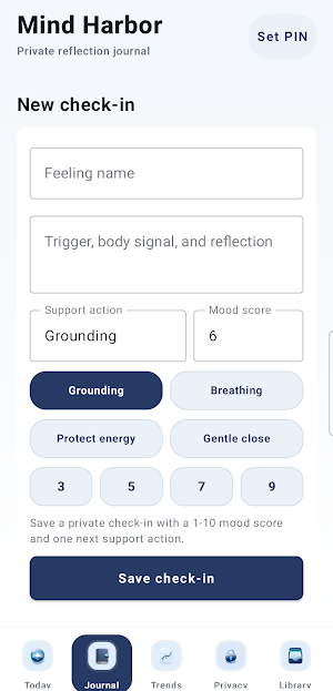 Mind Harbor Screenshot 1