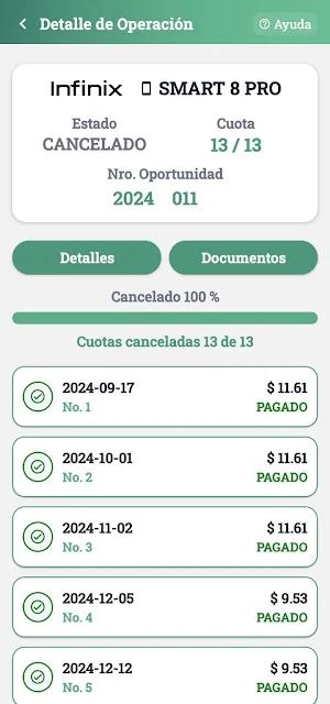 HappyPay Clientes Screenshot 2