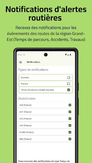 Info Trafic Grand-Est Screenshot 2