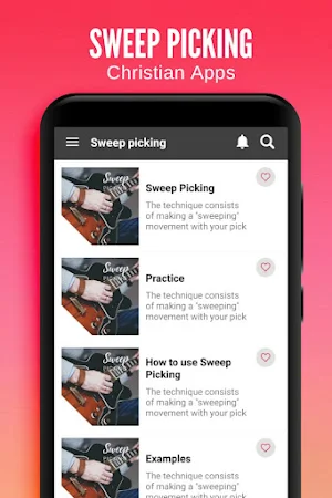 Sweep picking - Guitar Screenshot 3
