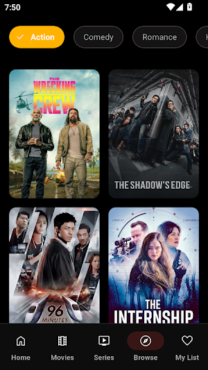 1Flex: Movies & TV Shows Screenshot 1