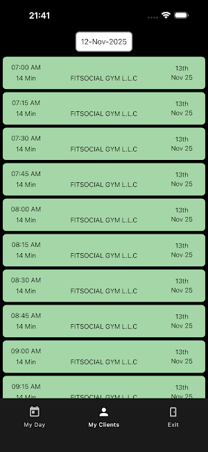 Fit Social Trainers Screenshot 2