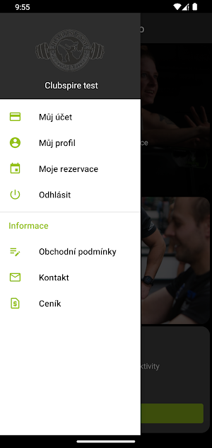 Hakim Fitness Kladno Screenshot 1