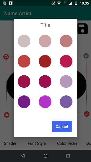 Name Artist Screenshot 3
