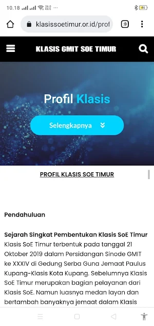 Klasis So'e Timur Screenshot 3
