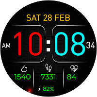 Digital KAIRO Watch face