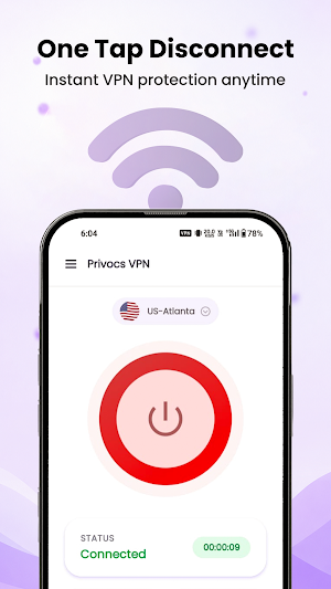 Privocs VPN : Safe & Secure Screenshot 2