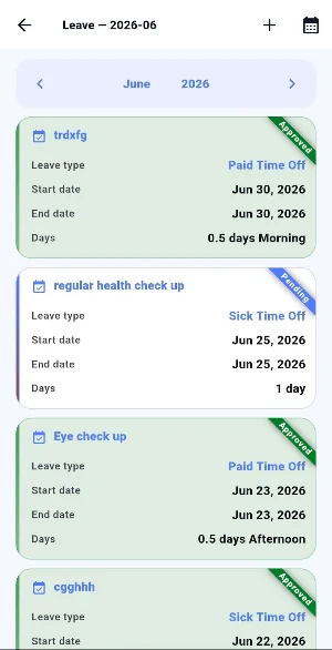 Employee Self Service - HRMS Screenshot 3