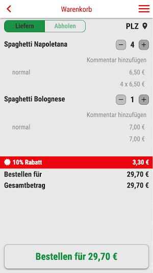 Pizzeria Bella Italia Screenshot 1