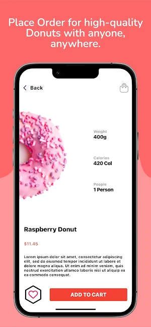 Donut Delivery Screenshot 2