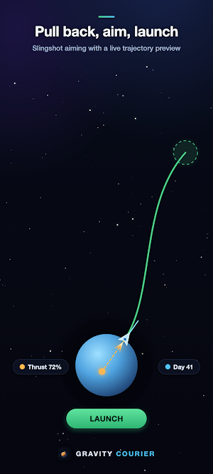 Gravity Courier Screenshot 1