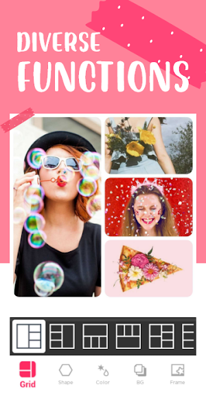 Photo Collage- Pic Frame Maker- Picture Collage Screenshot 1