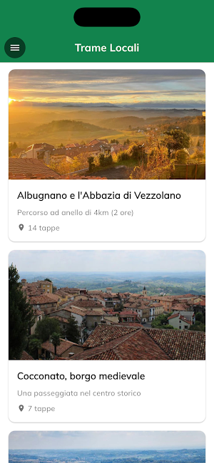 Trame Locali Screenshot 0