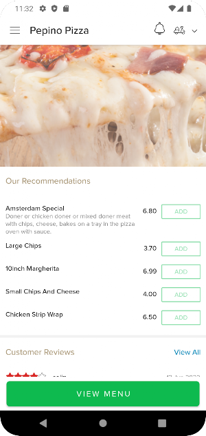 Pepino Pizza Screenshot 2