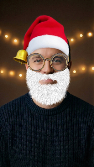 Christmas Face Filters Screenshot 0