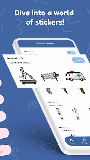 Medical Stickers Screenshot 1