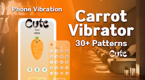 Carrot Vibrator: Vibration App Screenshot 0