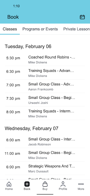 East Coast Squash Academy Screenshot 1