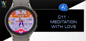 C11 - Meditation love Digital Screenshot 0
