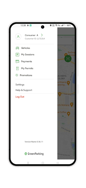GreenParking Screenshot 1
