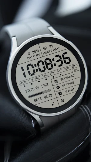 ZKin Watch Personalized LCD Screenshot 1