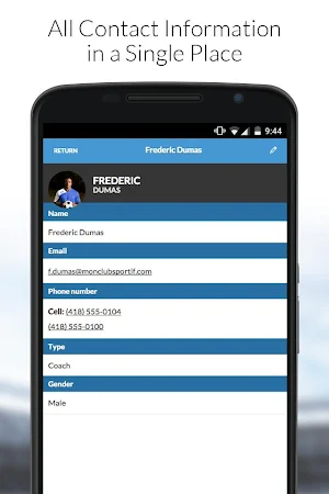 MonClubSportif Screenshot 3