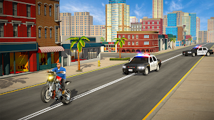 Police car chase - escape Screenshot 1