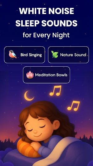 White Noise Bedtime Fan Sound Screenshot 0