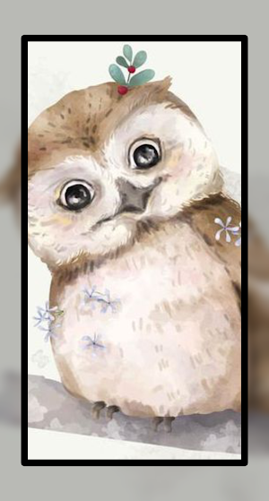 Baby Owl Wallpaper HD 4K Screenshot 2