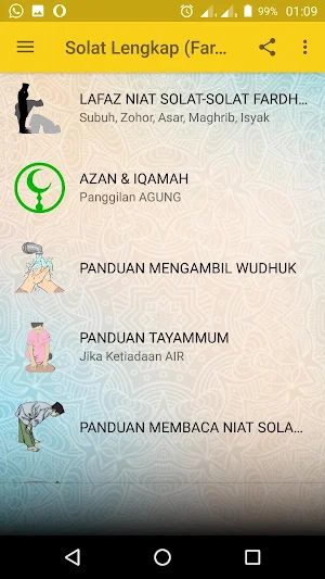 Panduan Lengkap Solat Fardhu & Sunat (wirid & Doa) Screenshot 3