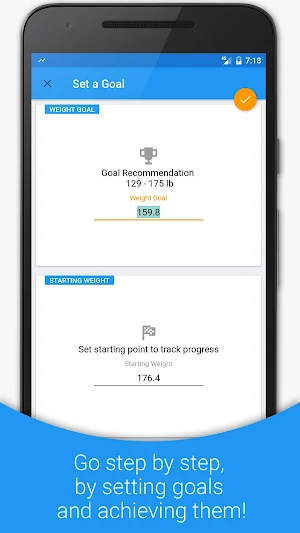 BMI and Weight Tracker Screenshot 2