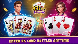 Gin Rummy Card Game Screenshot 2