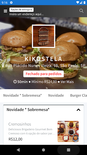 Kikostela Grill & Burger Screenshot 0