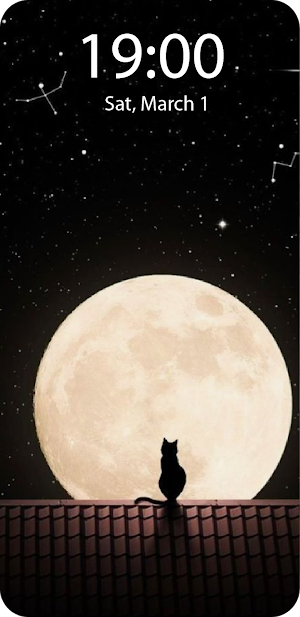 Moon Live Wallpaper Parallax Screenshot 2