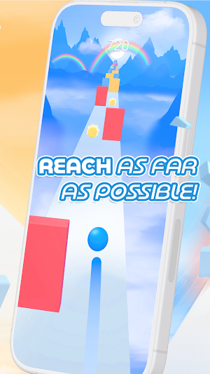 Rainbow Rush: Color Ball Game Screenshot 2