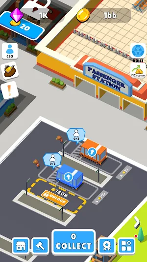 Idle Passenger Station Screenshot 1