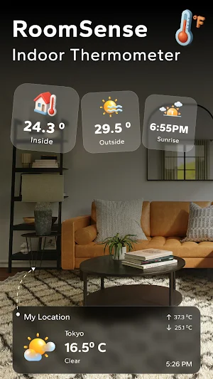 Room Sense: Indoor Thermometer Screenshot 0