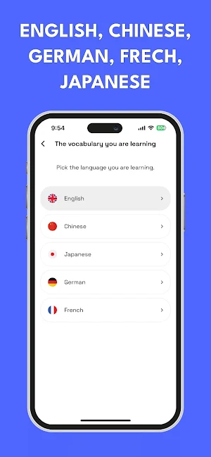 Vocadaily: Daily Word Learning Screenshot 1