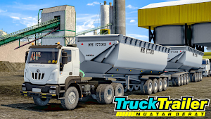 Mod Truck Trailer Muatan Berat Screenshot 0