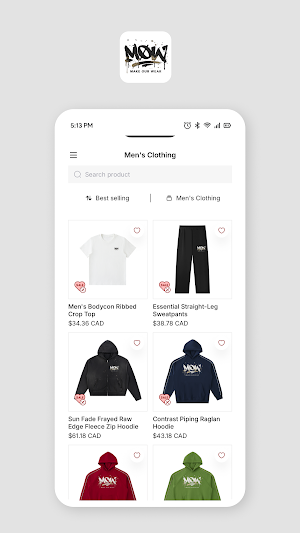 MØW Boutique Shopping Screenshot 0